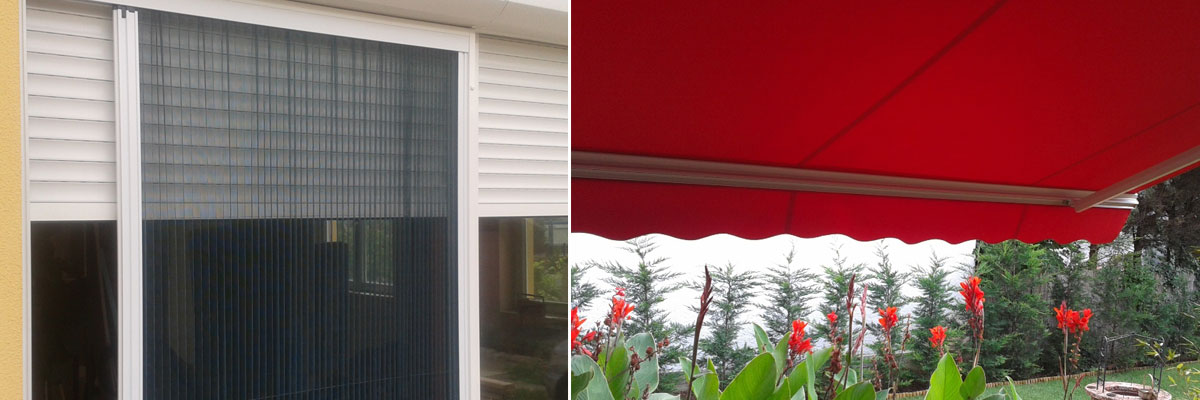 napellenző, szúnyogháló